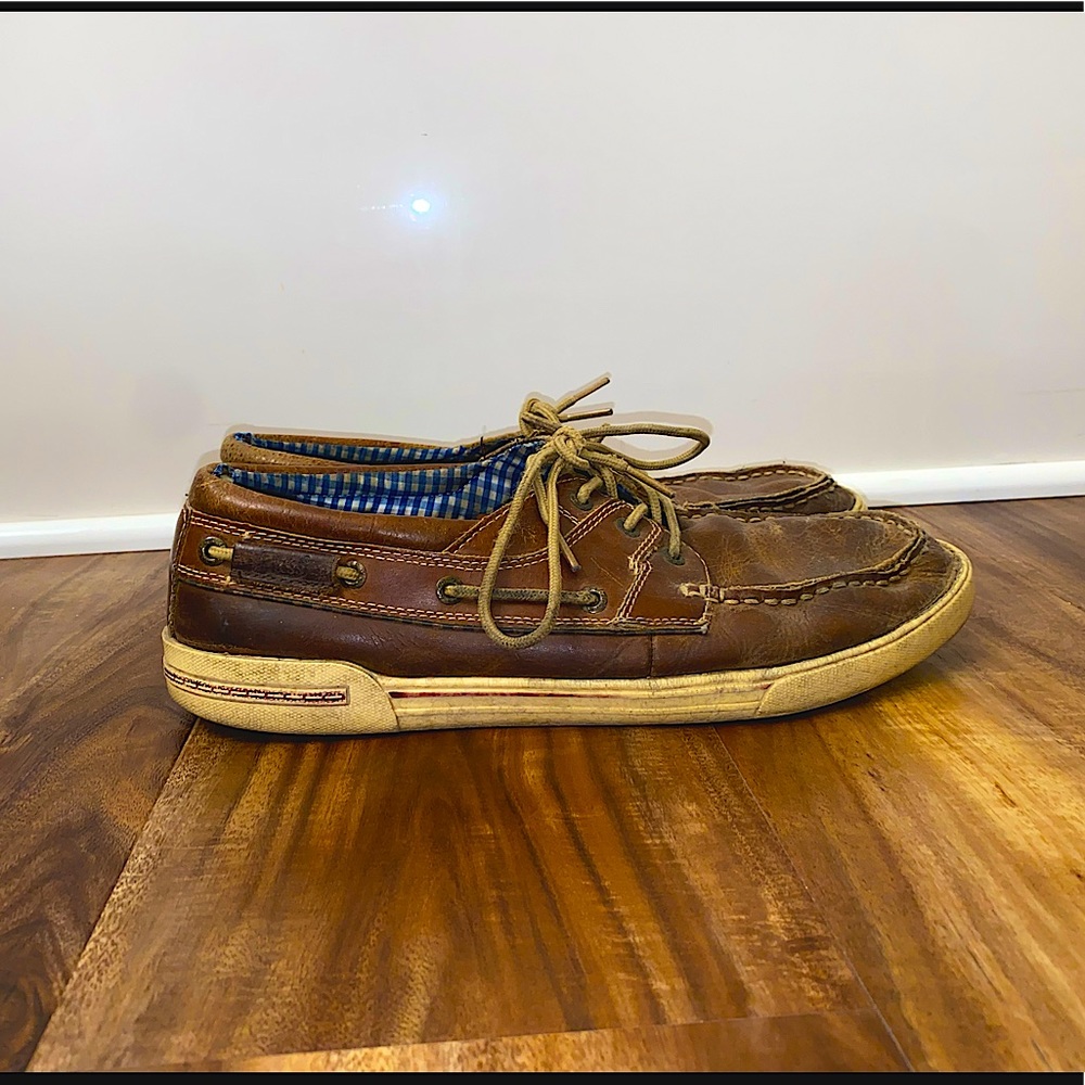 Men’s G. H. Bass Leather Boat Shoes